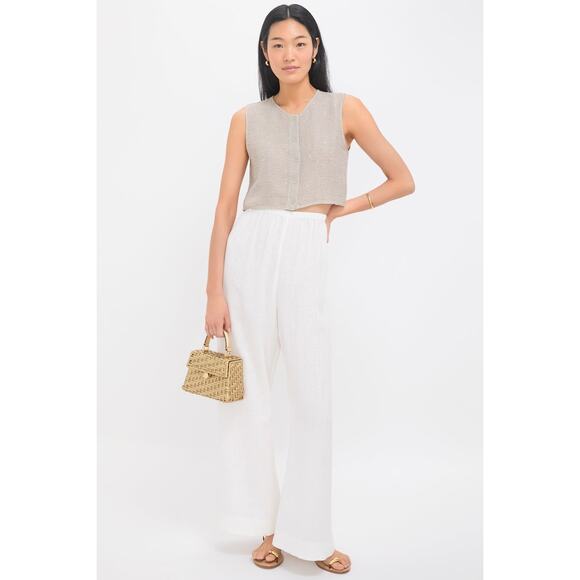 LESET Dune Stella Crewneck Vest Size XS NWT Retail $250 Tuckernuck - Picture 7 of 8